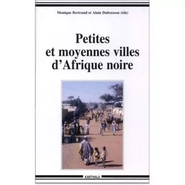 Petites et moyennes villes d'Afrique noire - journées scientifiques, Caen, 12-13 novembre 1993