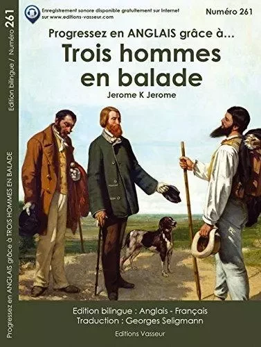 Trois hommes en balade -  - VASSEUR