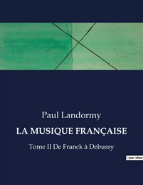 LA MUSIQUE FRANÇAISE