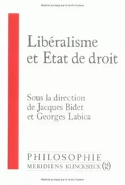 Libéralisme et état de droit