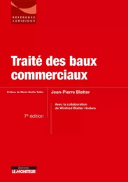 Traité des baux commerciaux