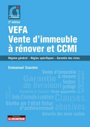 VEFA, vente d'immeuble à rénover et CCMI