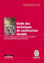 Guide des techniques de construction durable