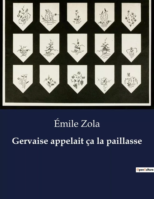 Gervaise appelait ça la paillasse - Émile Zola - CULTUREA