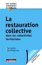 La restauration collective dans les collectivités territoriales