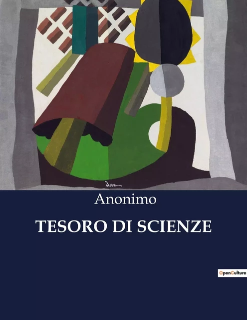 TESORO DI SCIENZE -  Anonimo - CULTUREA