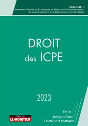 Droit des ICPE 2023