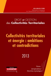 Droit et gestion des collectivités territoriales - 2013