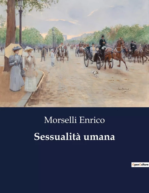 Sessualità umana - Morselli Enrico - CULTUREA