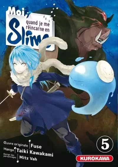 Moi, quand je me réincarne en Slime - tome 5 - Taiki Kawakami,  Fuse,  Mitz Vah - Univers Poche