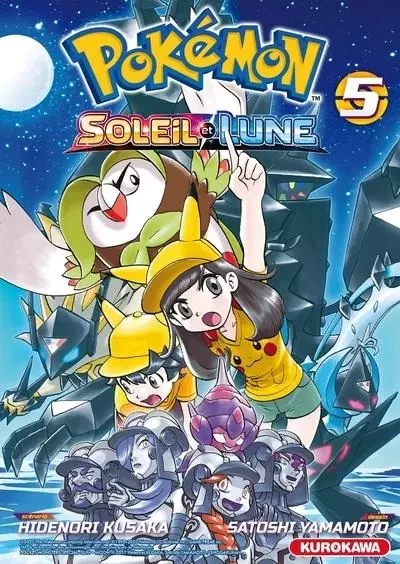 Pokémon Soleil et Lune - tome 5 - Hidenori Kusaka, Satoshi Yamamoto - Univers Poche