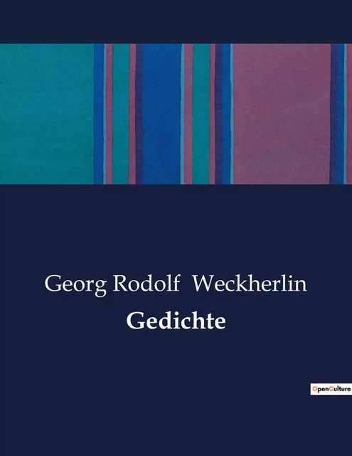 Gedichte - Georg Rodolf Weckherlin - CULTUREA