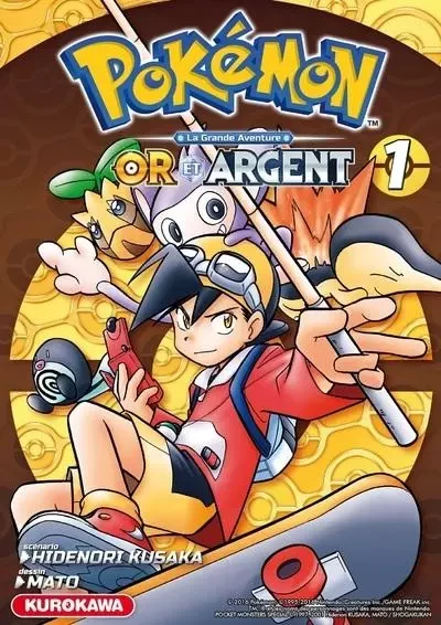 Pokémon Or et Argent - tome 1 - Hidenori Kusaka - Univers Poche