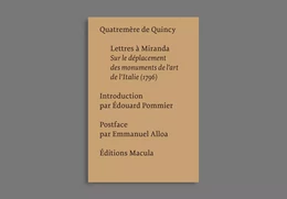 Lettres à Miranda