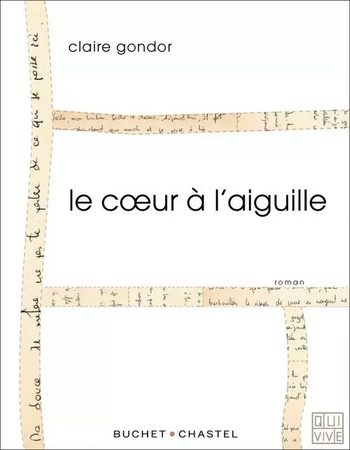 Le cœur à l'aiguille - Claire Gondor - BUCHET CHASTEL