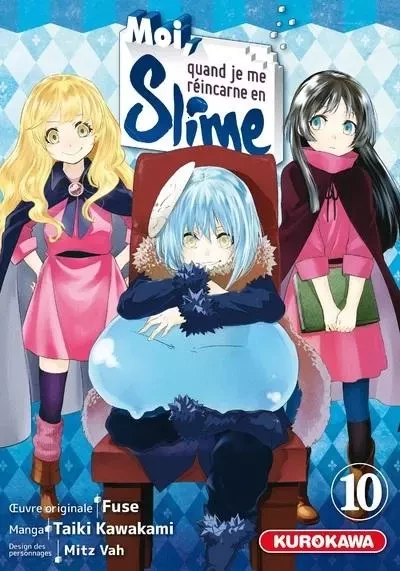 Moi, quand je me réincarne en Slime - tome 10 -  Fuse, Taiki Kawakami,  Mitz Vah - Univers Poche