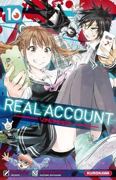 Real Account - tome 10 - Shizumu Watanabe,  Okushô - Univers Poche