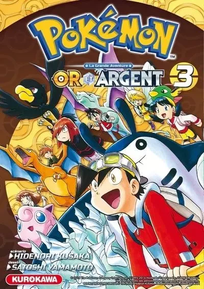 Pokémon Or et Argent - tome 3 - Hidenori Kusaka - Univers Poche