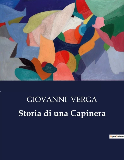 Storia di una Capinera - GIOVANNI VERGA - CULTUREA