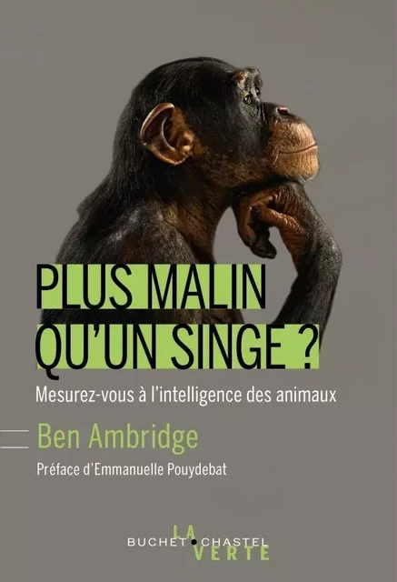 Plus malin qu'un singe? - Ben Ambridge - BUCHET CHASTEL