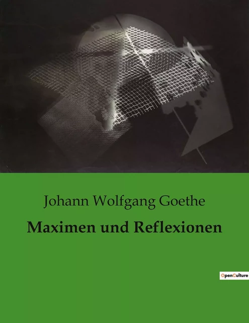 Maximen und Reflexionen - Johann Wolfgang von Goethe - CULTUREA