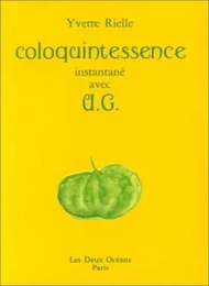 Coloquintessence - Instantané avec U.G.