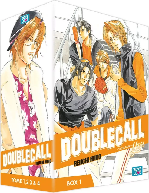 Double Call - Tomes 1 à 4 - 4 Mangas (Livres) - Yaoi - Reiichi Hiiro - BOY S LOVE