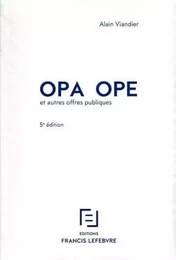 OPA OPE et autres offres publiques