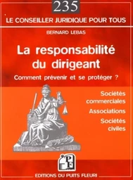 Responsabilité du dirigeant