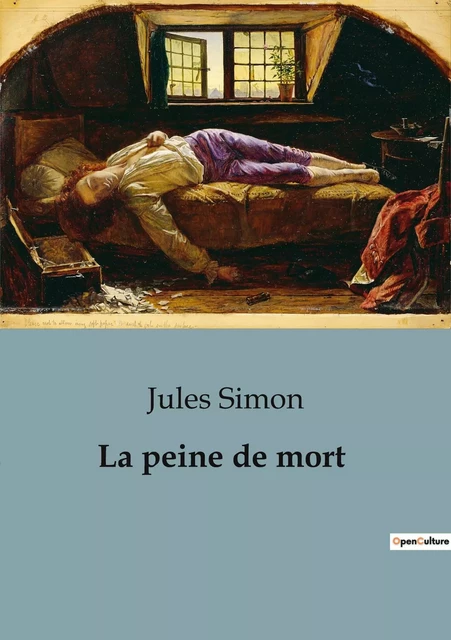 La peine de mort - Jules Simon - SHS EDITIONS