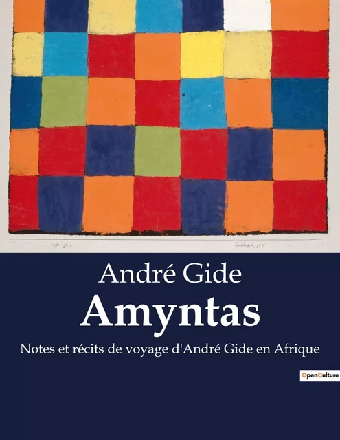 Amyntas - André Gide - CULTUREA