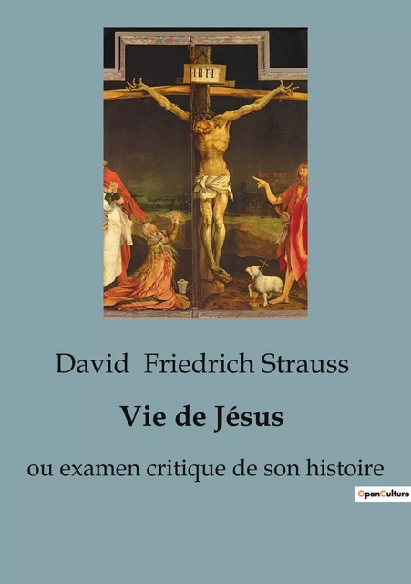 Vie de Jésus - David Friedrich Strauss - SHS EDITIONS