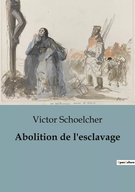 Abolition de l'esclavage - Victor Schoelcher - SHS EDITIONS