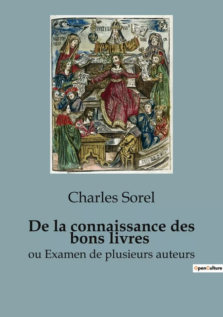 De la connaissance des bons livres - Charles Sorel - SHS EDITIONS