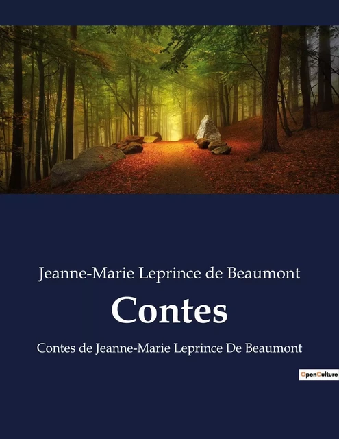 Contes - Jeanne-Marie Leprince de Beaumont - CULTUREA