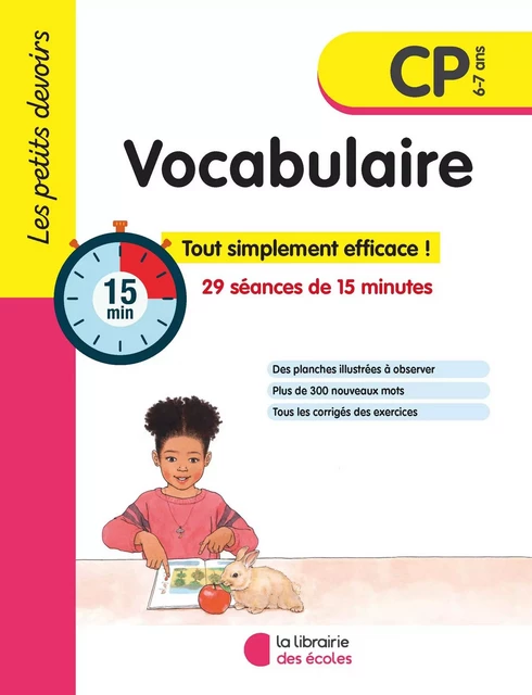 Les Petits Devoirs - Vocabulaire CP -  - LIB DES ECOLES