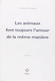 Les animaux font toujours l'amour de la même manière