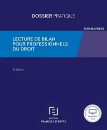 Lecture de bilan pour professionnels du droit