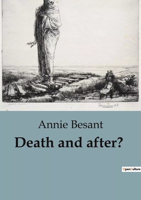 Death and after? - Annie Besant - CULTUREA