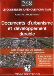 Documents d'urbanisme et développement durable