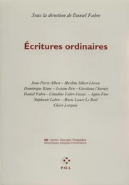 Écritures ordinaires