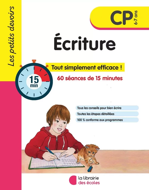 Les petits devoirs - Ecriture CP - Brigitte Guigui - LIB DES ECOLES