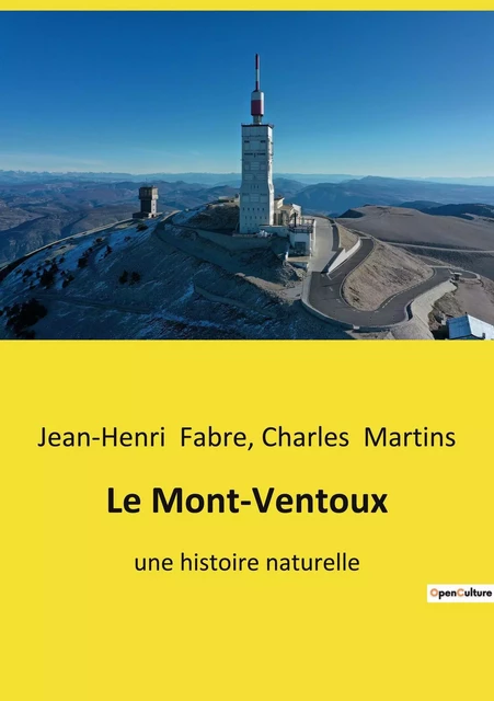 Le Mont-Ventoux - Jean-Henri Fabre, Charles Martins - SHS EDITIONS