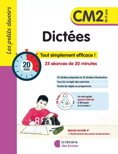 Les petits devoirs - Dictées CM2 -  - LIB DES ECOLES