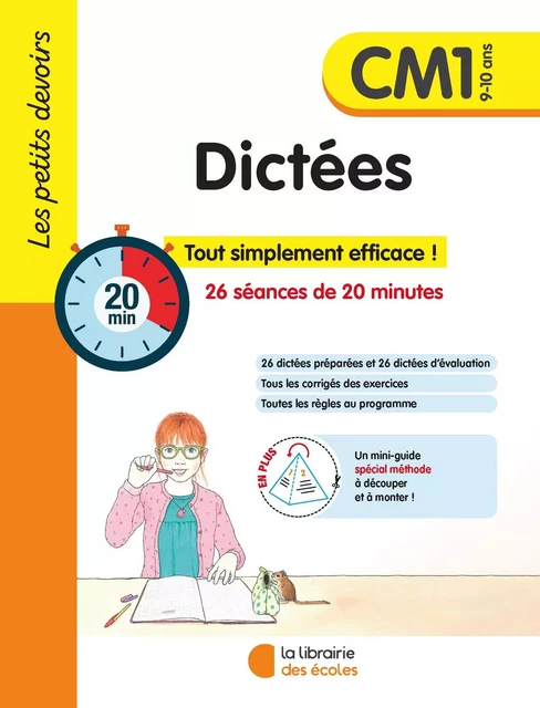 Les petits devoirs - Dictées CM1 - Pierre Tribouillard - LIB DES ECOLES