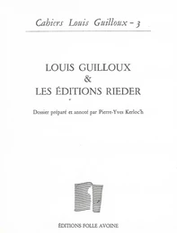 Cahier Guilloux n°3