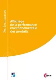 Affichage de la performance environnementale des produits