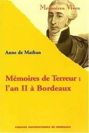 Mémoires de Terreur - l'an II à Bordeaux