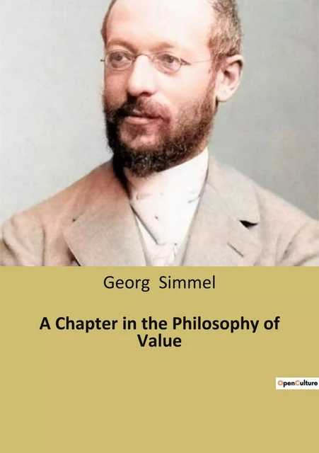 A Chapter in the Philosophy of Value - Georg SIMMEL - CULTUREA