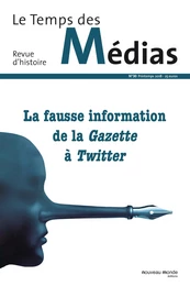 Le Temps des médias n° 30